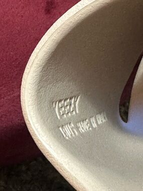 YEEZY Adidas Women's Tan Slide Sandals